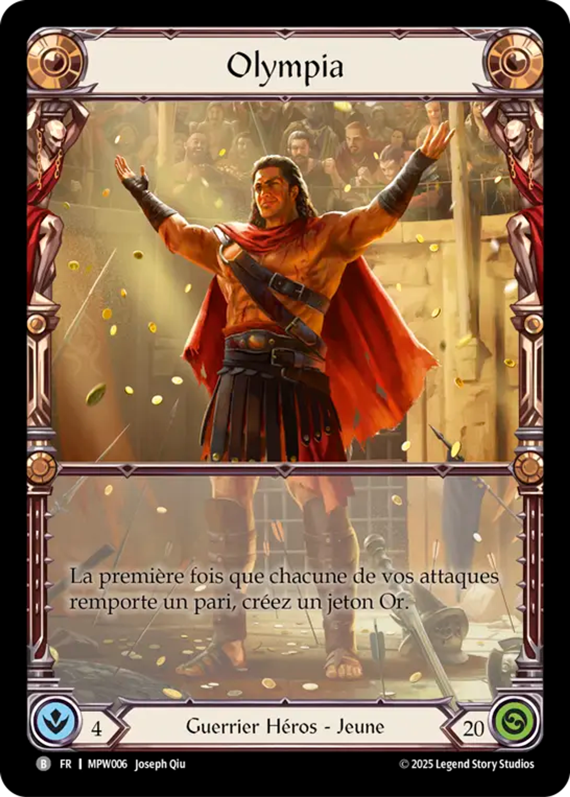 Olympia — Mastery Pack Warrior — Flesh and Blood