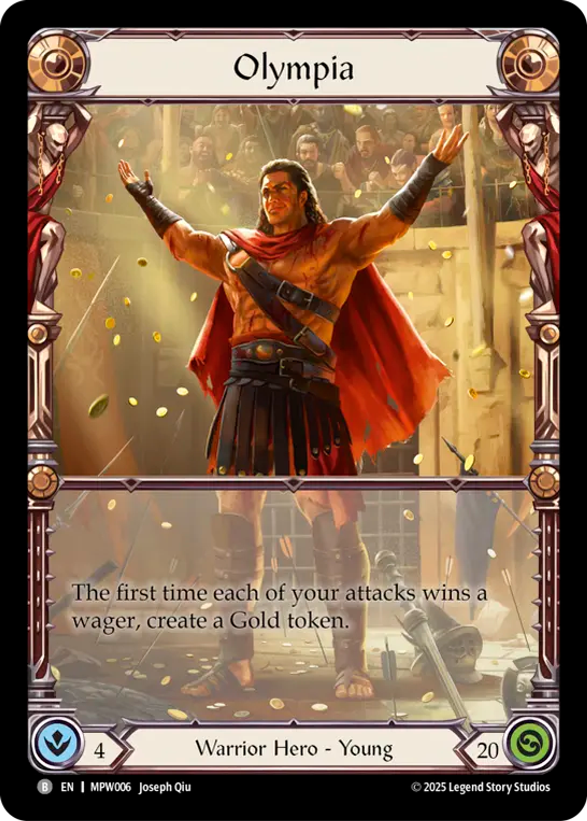 Olympia — Mastery Pack Warrior — Flesh and Blood