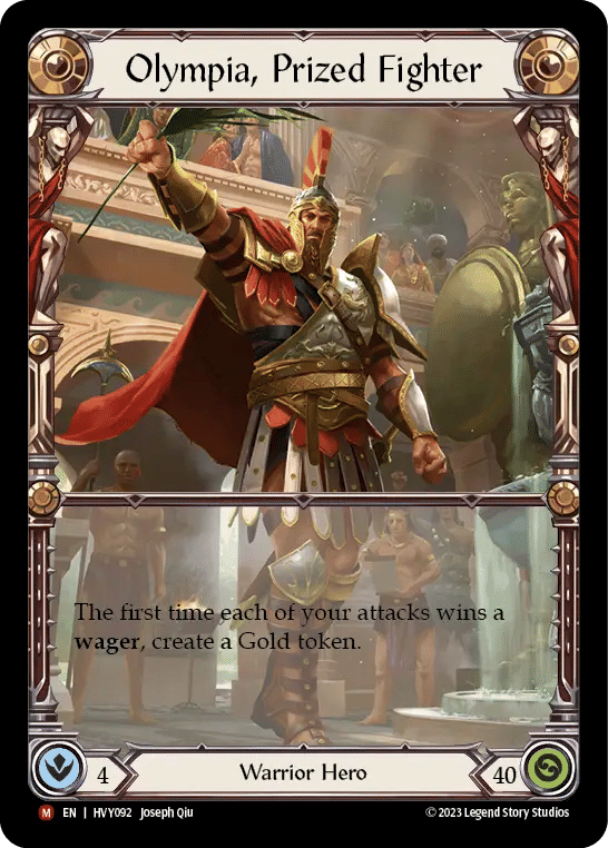 Olympia, combattant prisé — Heavy Hitters — Flesh and Blood