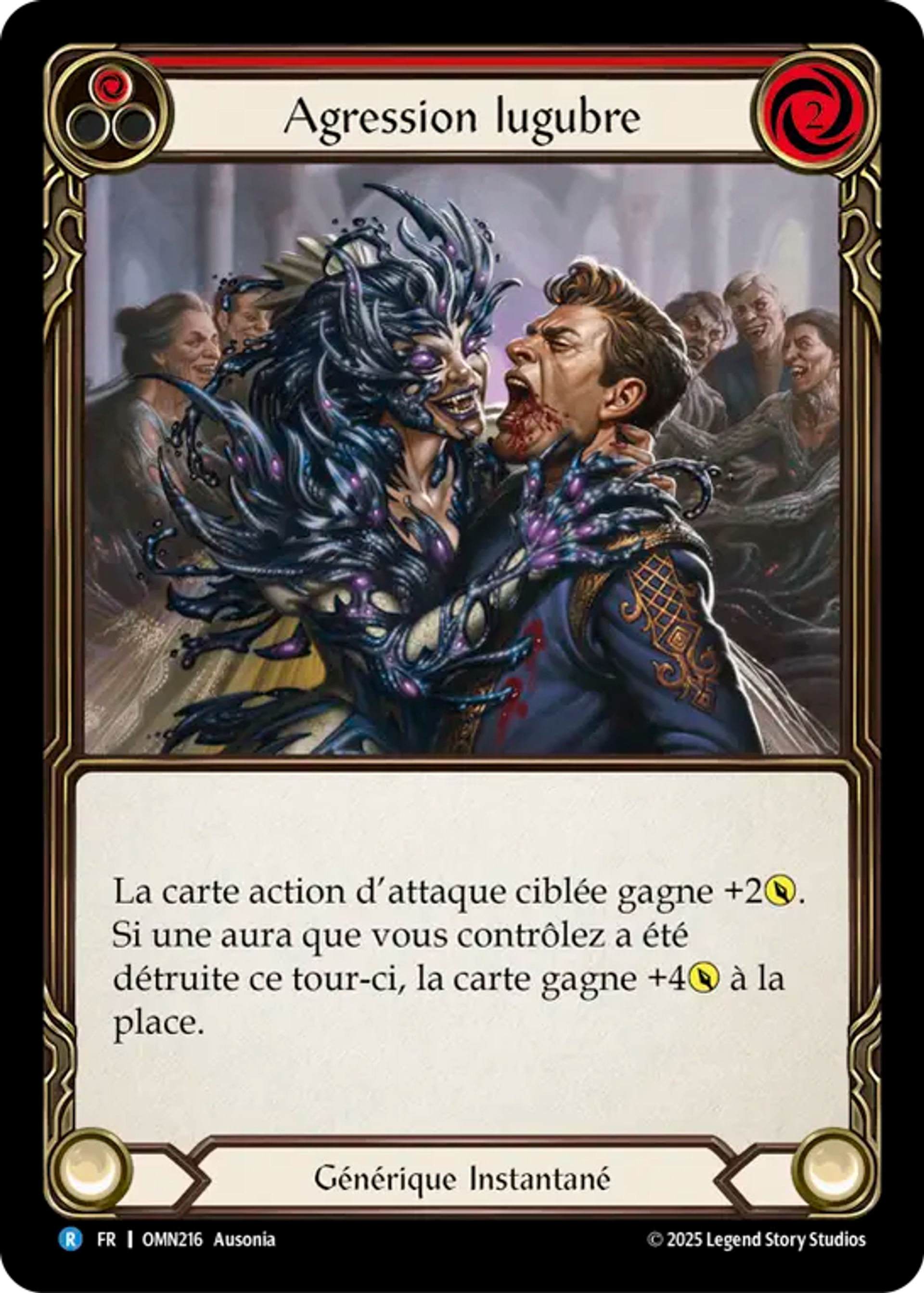 Agression lugubre — Omens of the Third Age — Flesh and Blood