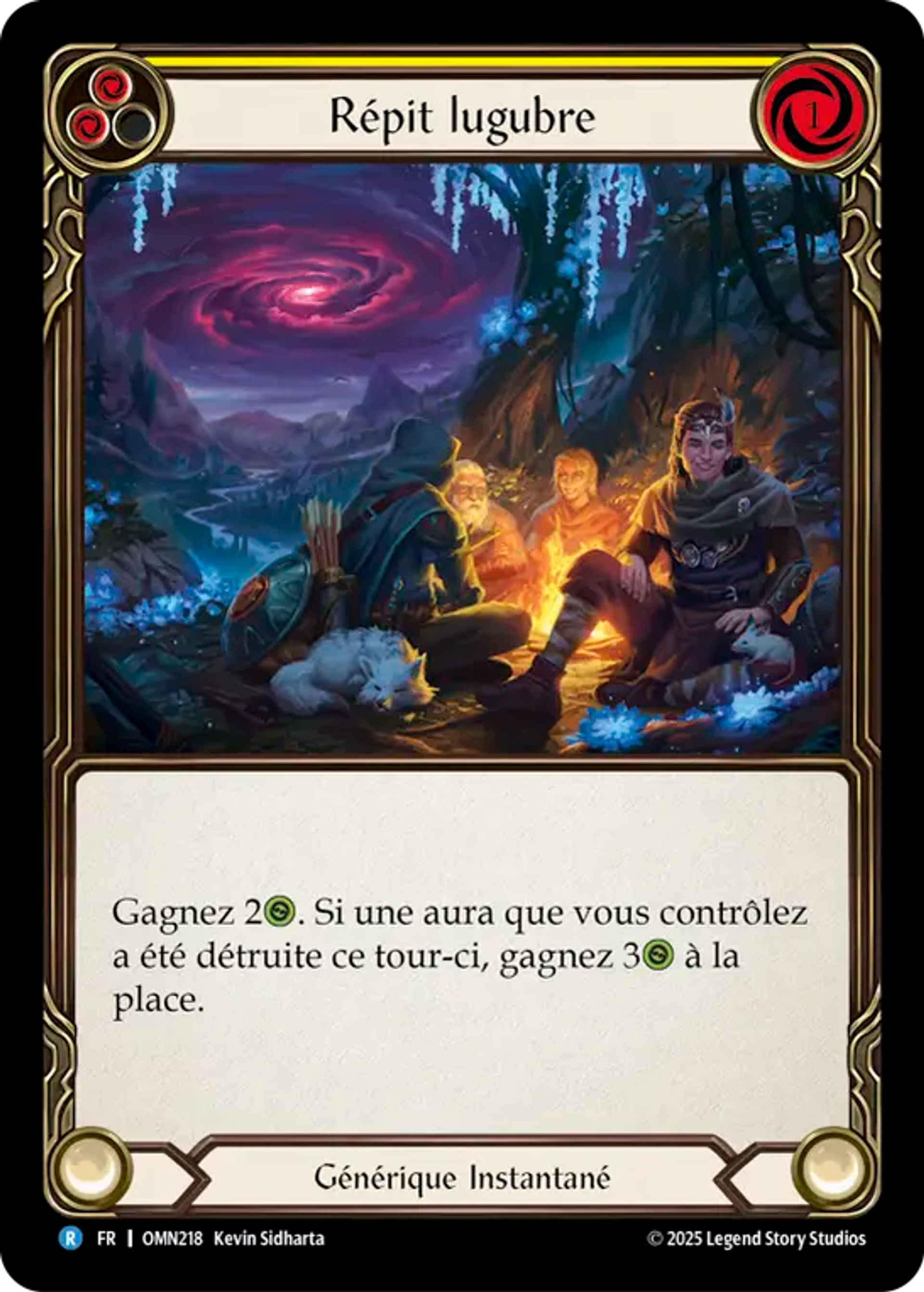 Répit lugubre — Omens of the Third Age — Flesh and Blood