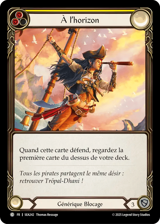 À l’horizon — High Seas — Flesh and Blood