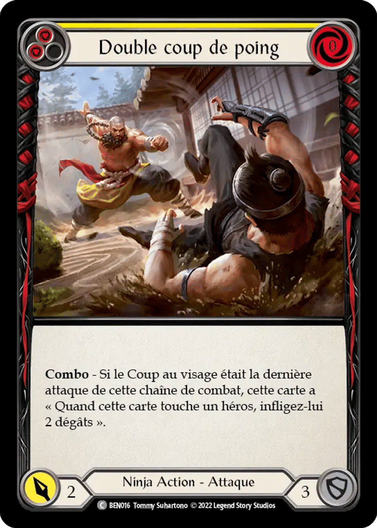 Double coup de poing from Benji - Blitz Deck - Flesh and Blood
