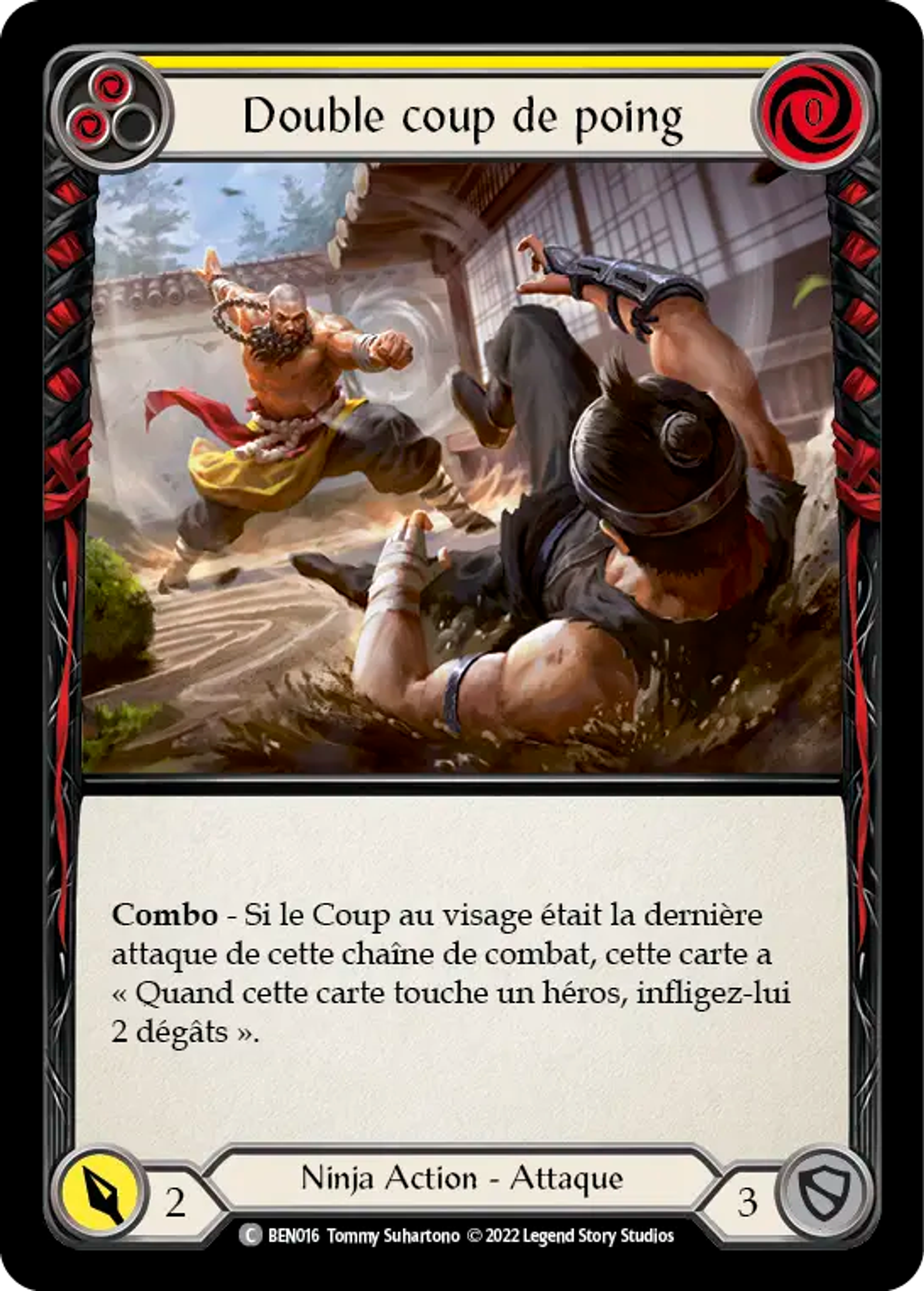 Double coup de poing — Benji - Blitz Deck — Flesh and Blood