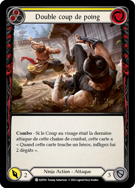 Double coup de poing — Katsu - Blitz Deck — Flesh and Blood