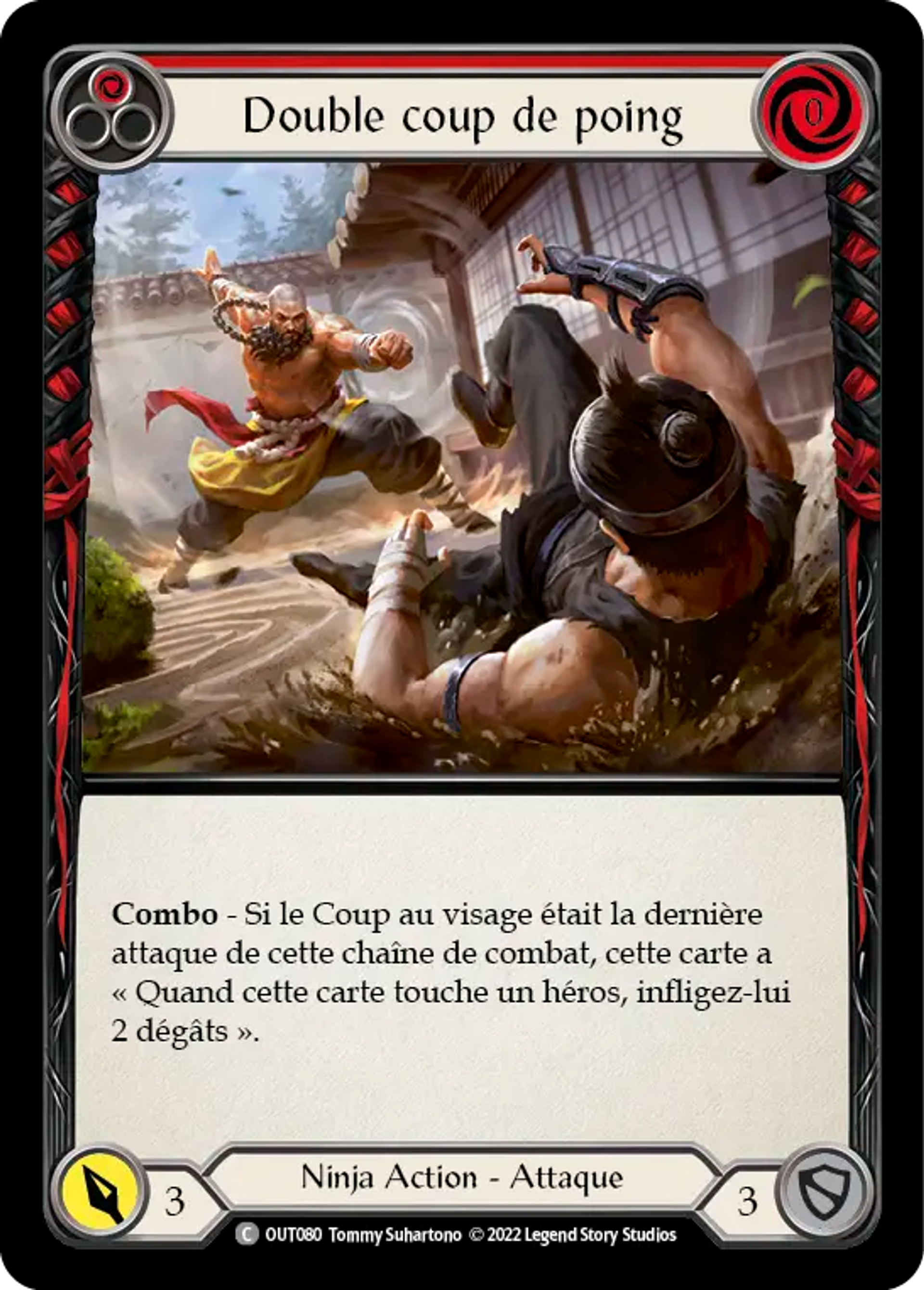 Double coup de poing — Outsiders — Flesh and Blood