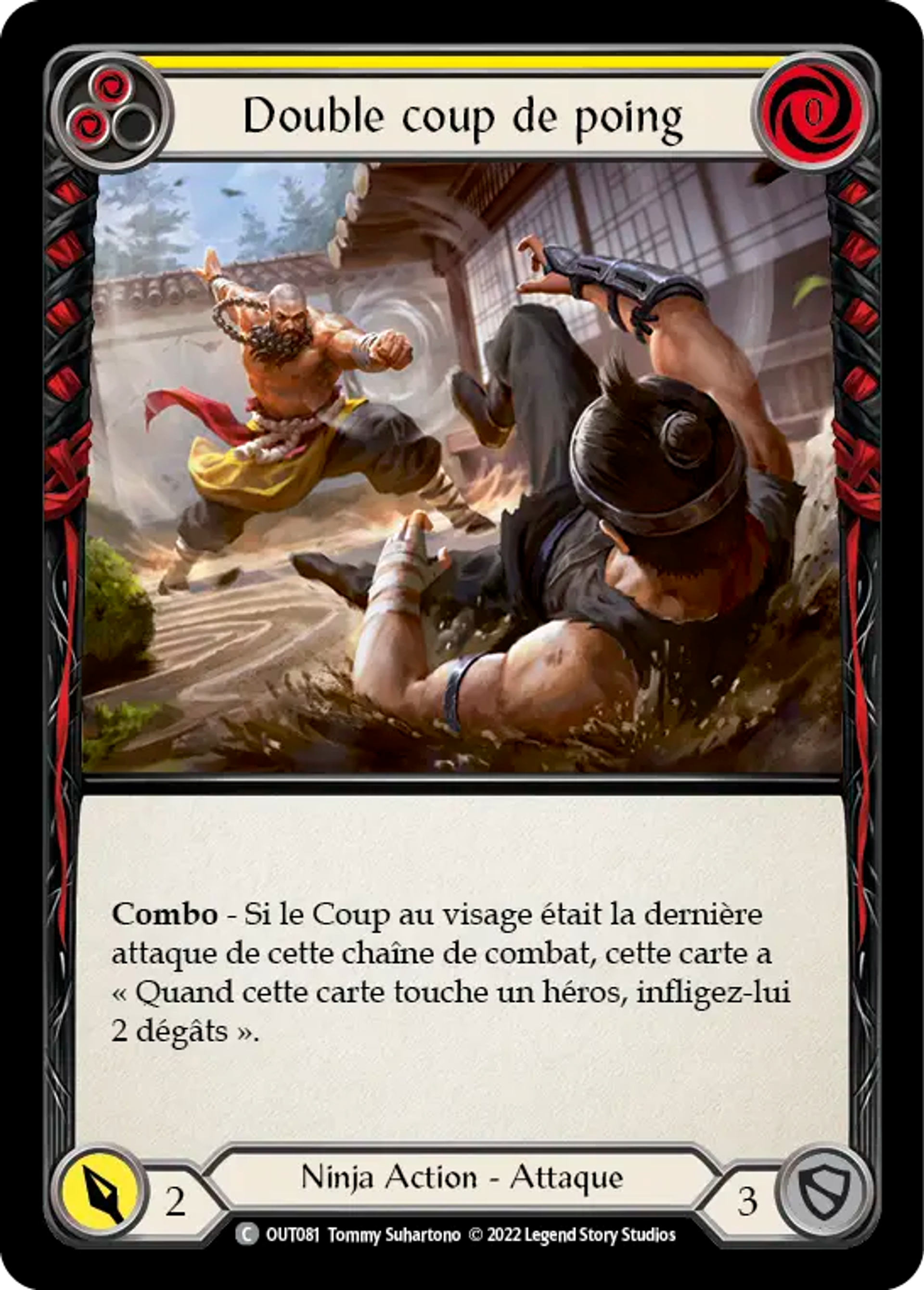 Double coup de poing — Outsiders — Flesh and Blood