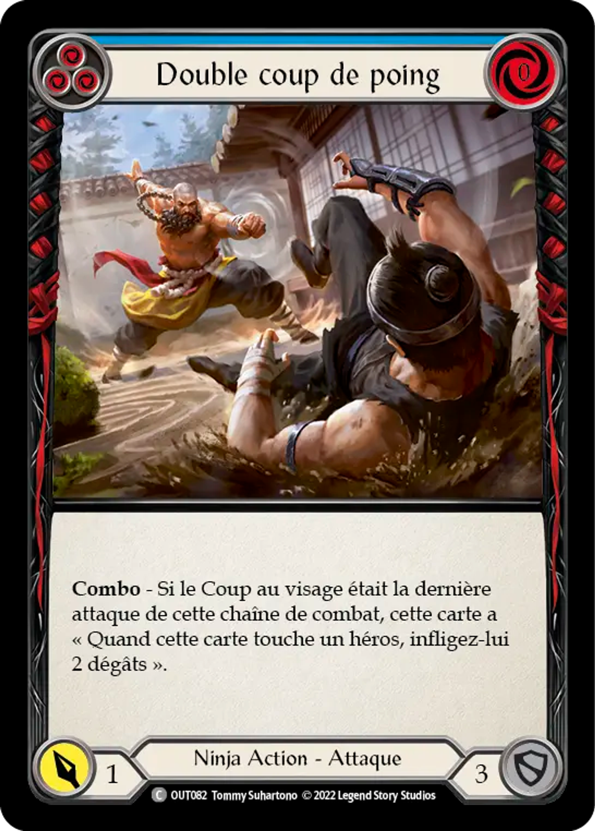 Double coup de poing — Outsiders — Flesh and Blood