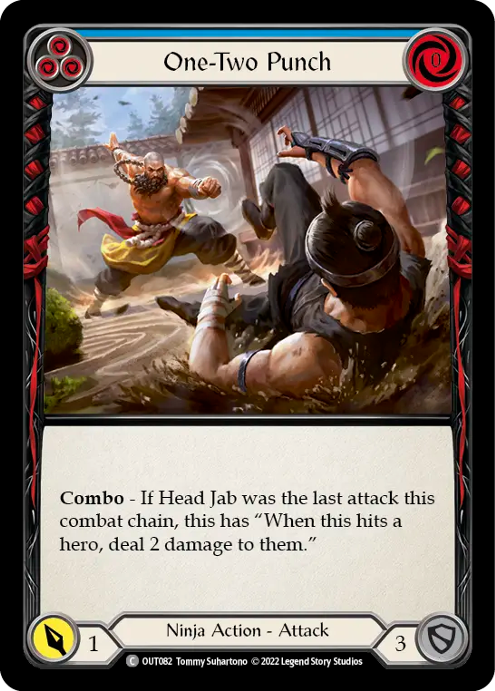 One-Two Punch (Blue) — Outsiders — Flesh and Blood