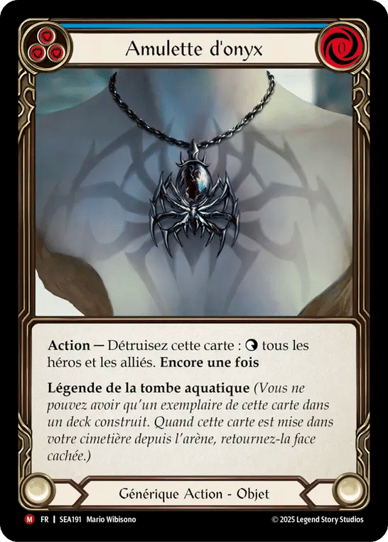 Amulette d'onyx — High Seas — Flesh and Blood