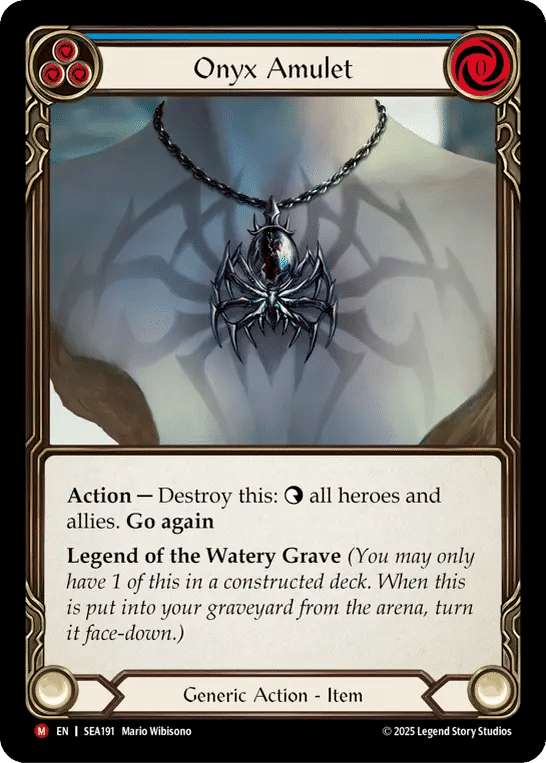 Onyx Amulet — High Seas — Flesh and Blood