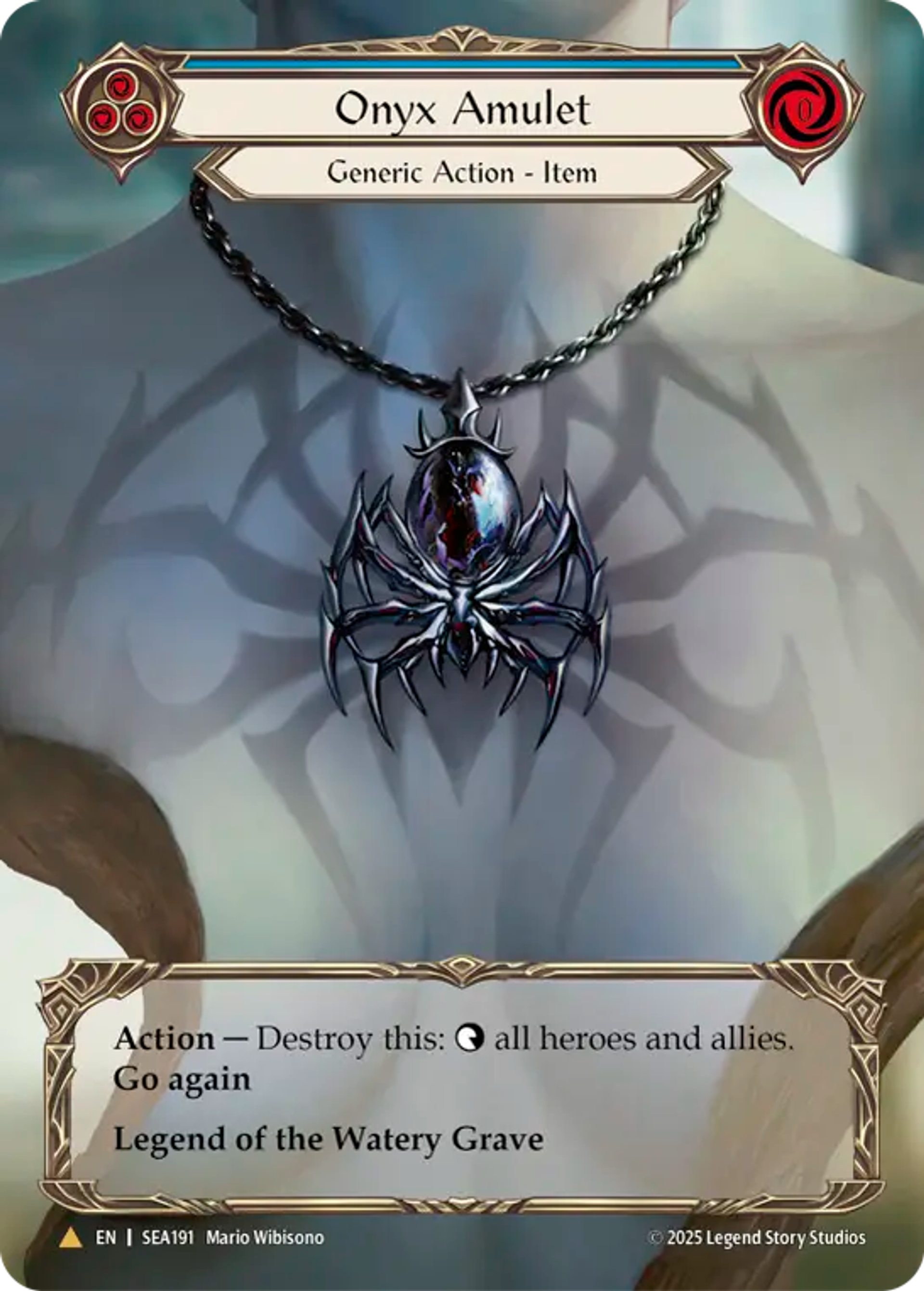 Onyx Amulet — High Seas - Treasure Pack — Flesh and Blood