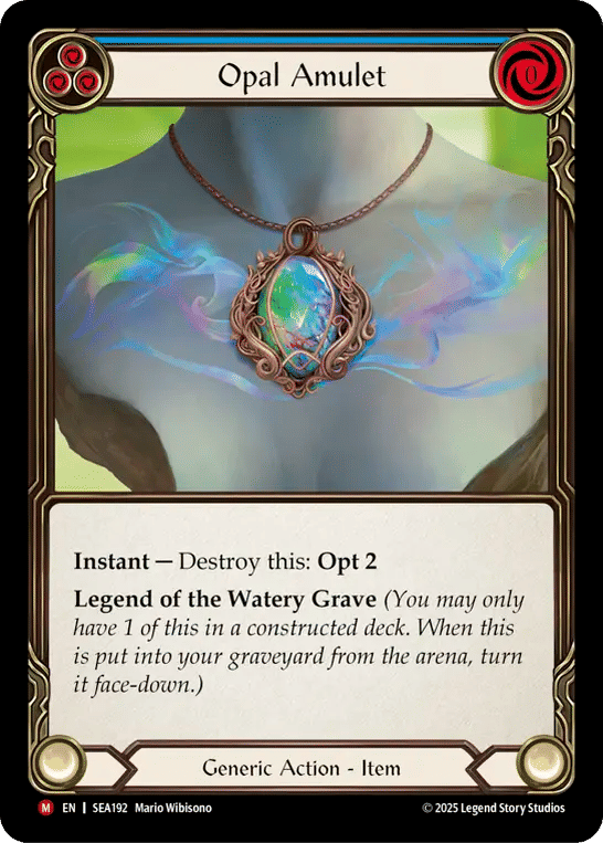 Opal Amulet — High Seas — Flesh and Blood
