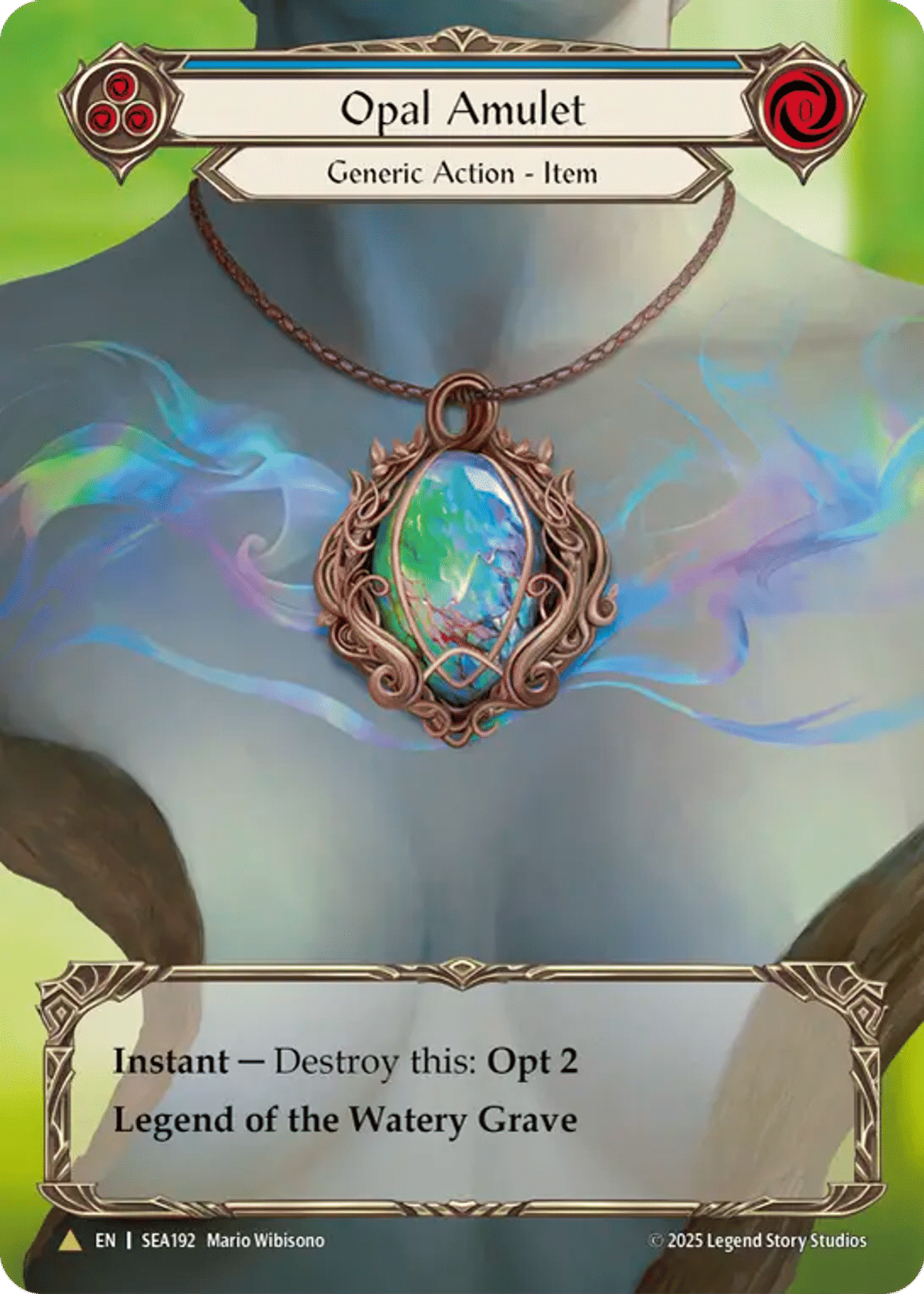 Opal Amulet from High Seas - Treasure Pack - Flesh and Blood