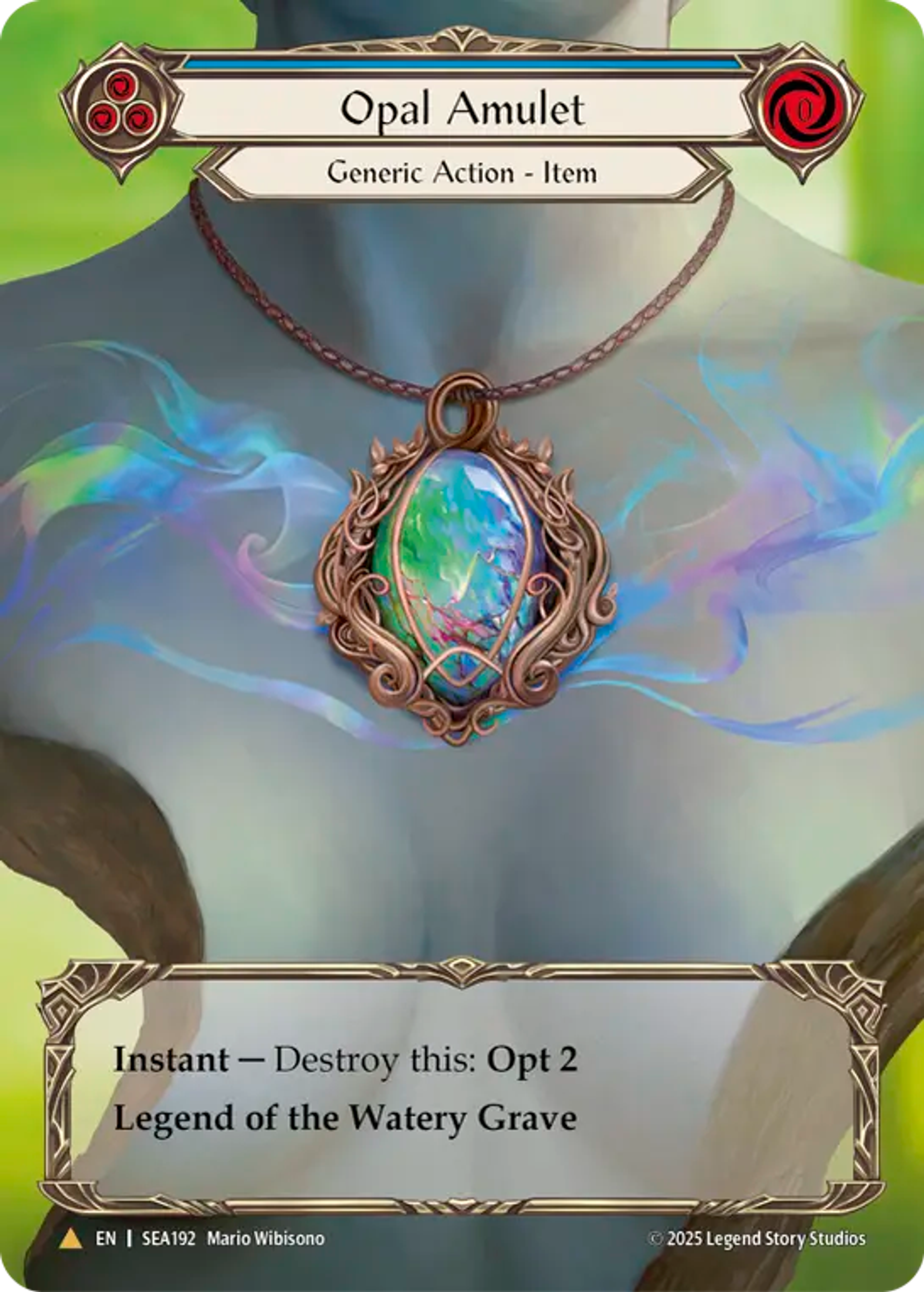 Opal Amulet — High Seas - Treasure Pack — Flesh and Blood