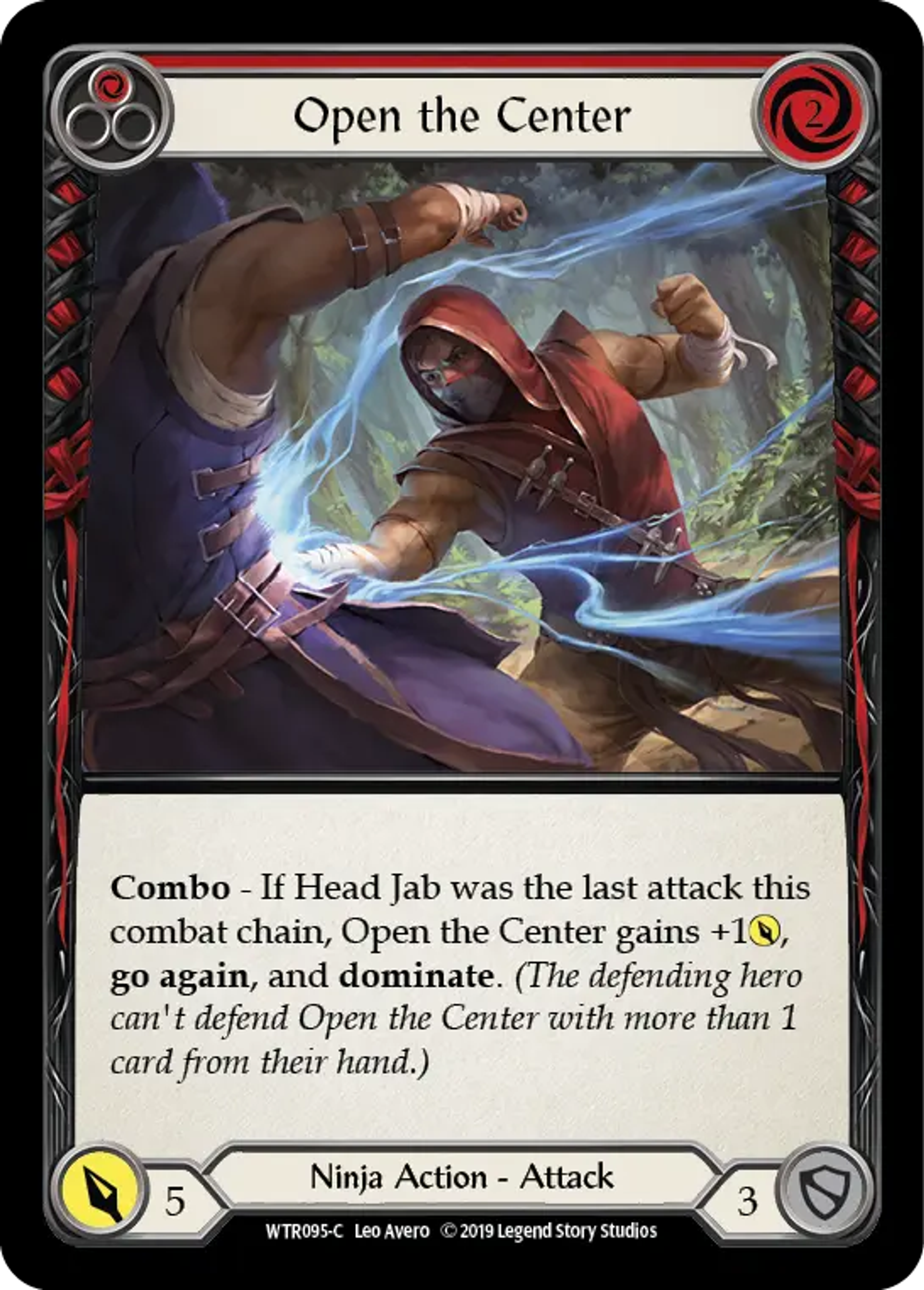 Open the Center (Red) — Welcome to Rathe — Flesh and Blood