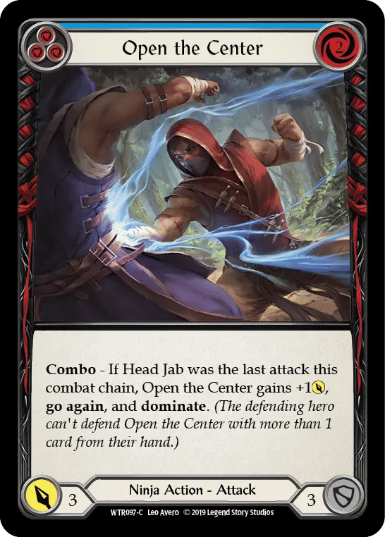 Open the Center (Blue) — Welcome to Rathe — Flesh and Blood