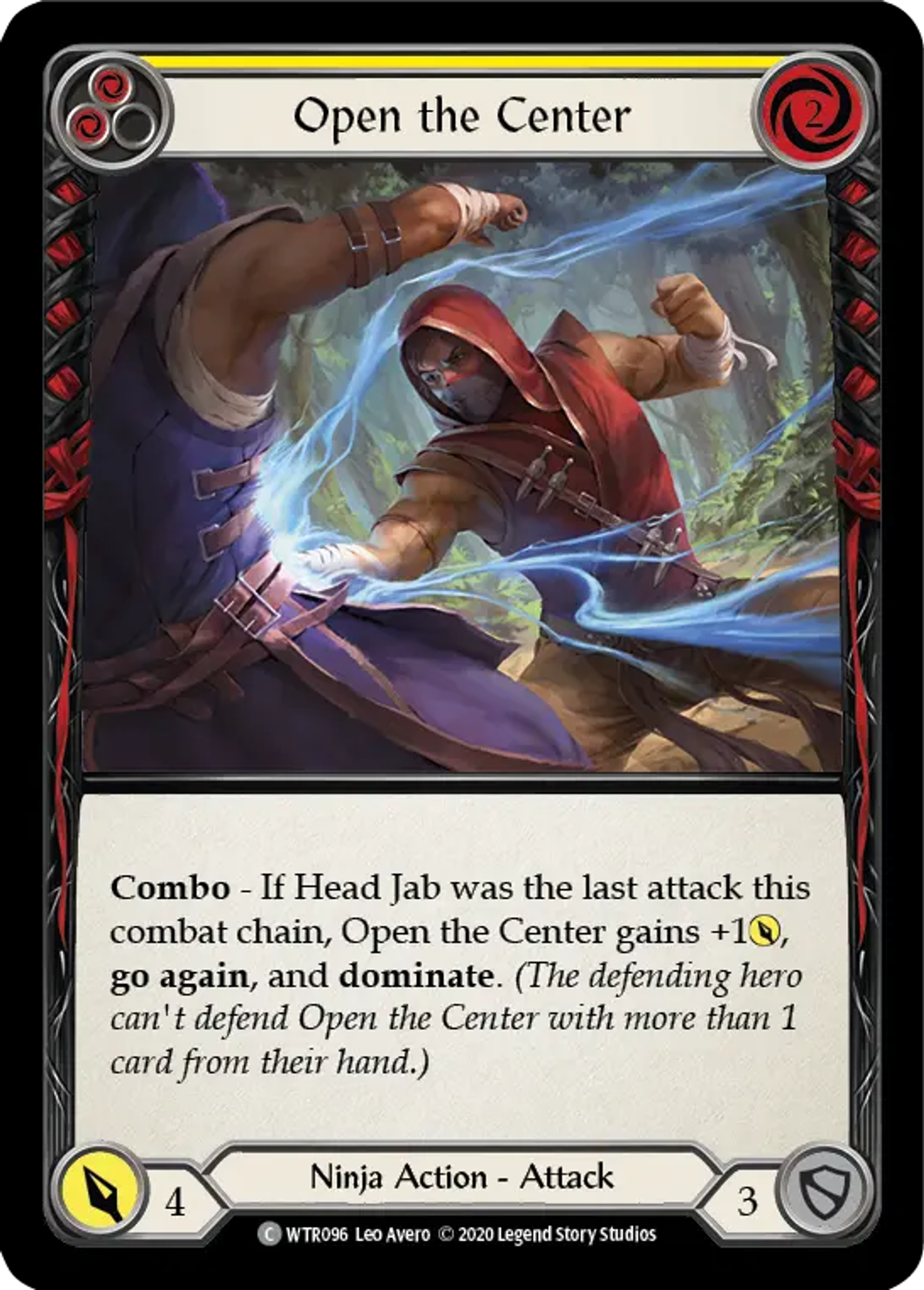 Open the Center (Yellow) — Welcome to Rathe - Unlimited — Flesh and Blood