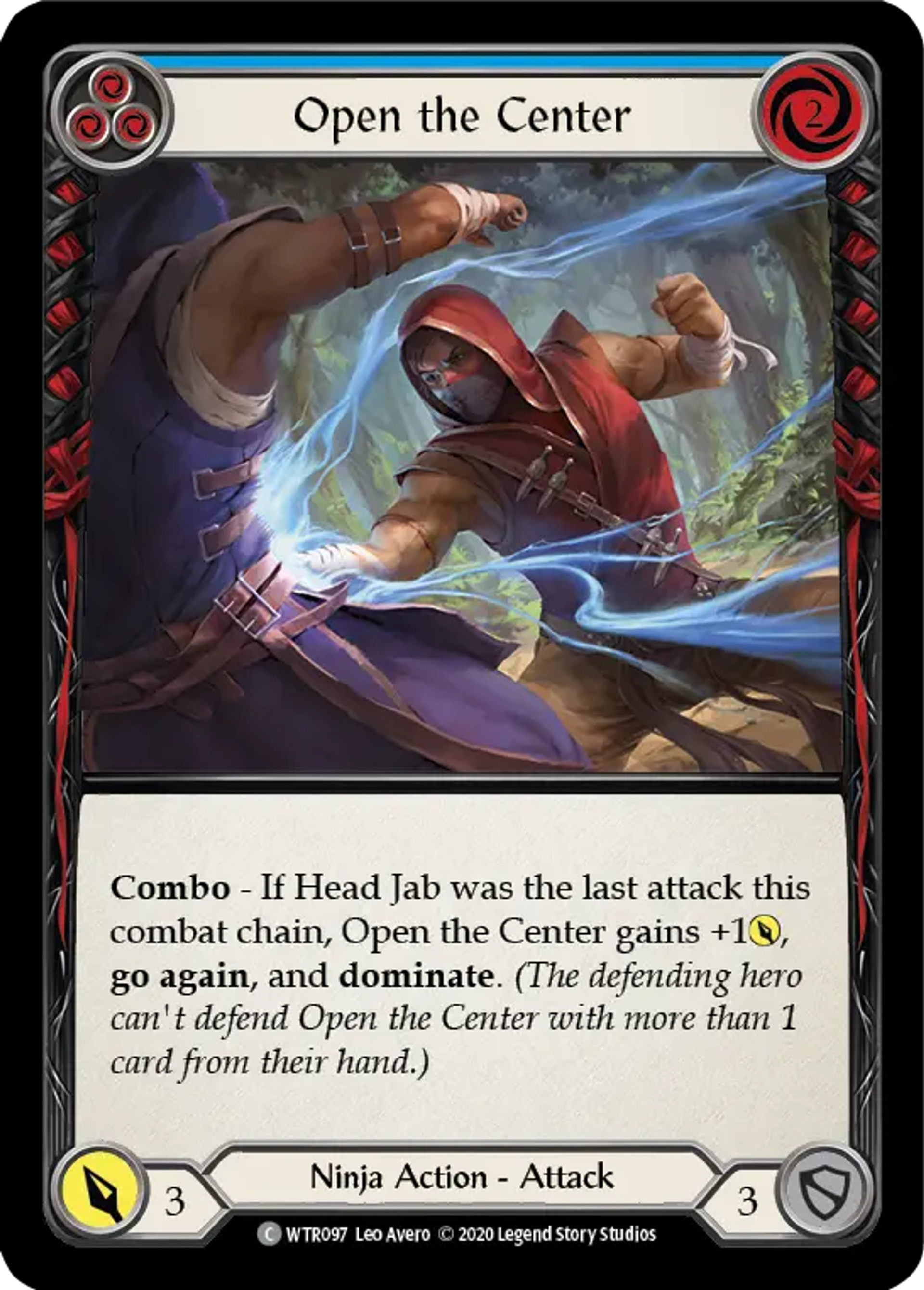 Open the Center (Blue) — Welcome to Rathe - Unlimited — Flesh and Blood