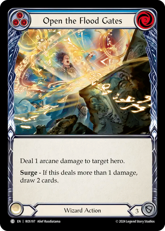 Open the Flood Gates (Blue) — Rosetta — Flesh and Blood