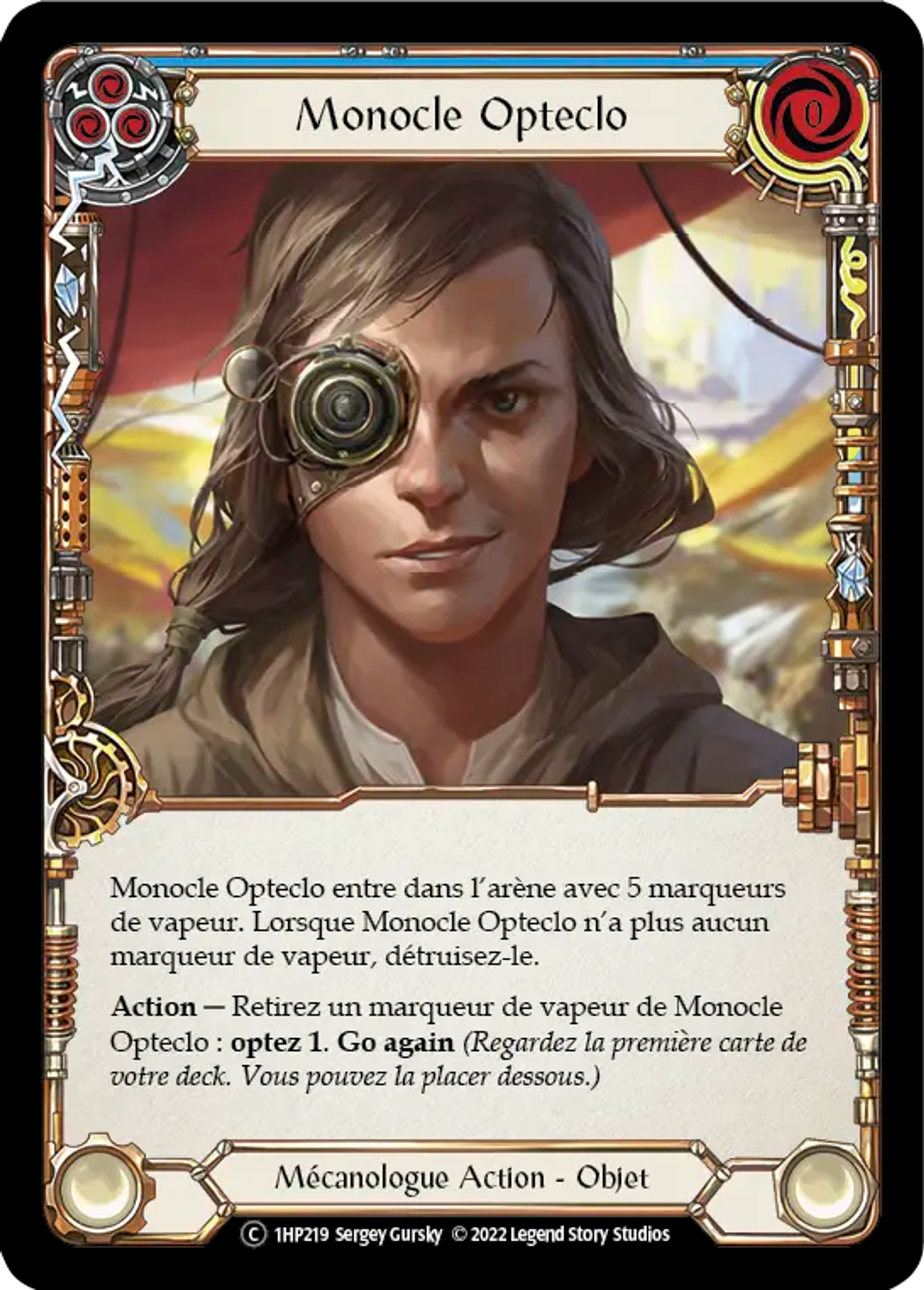 Monocle Opteclo — History Pack 1 - Black Label — Flesh and Blood