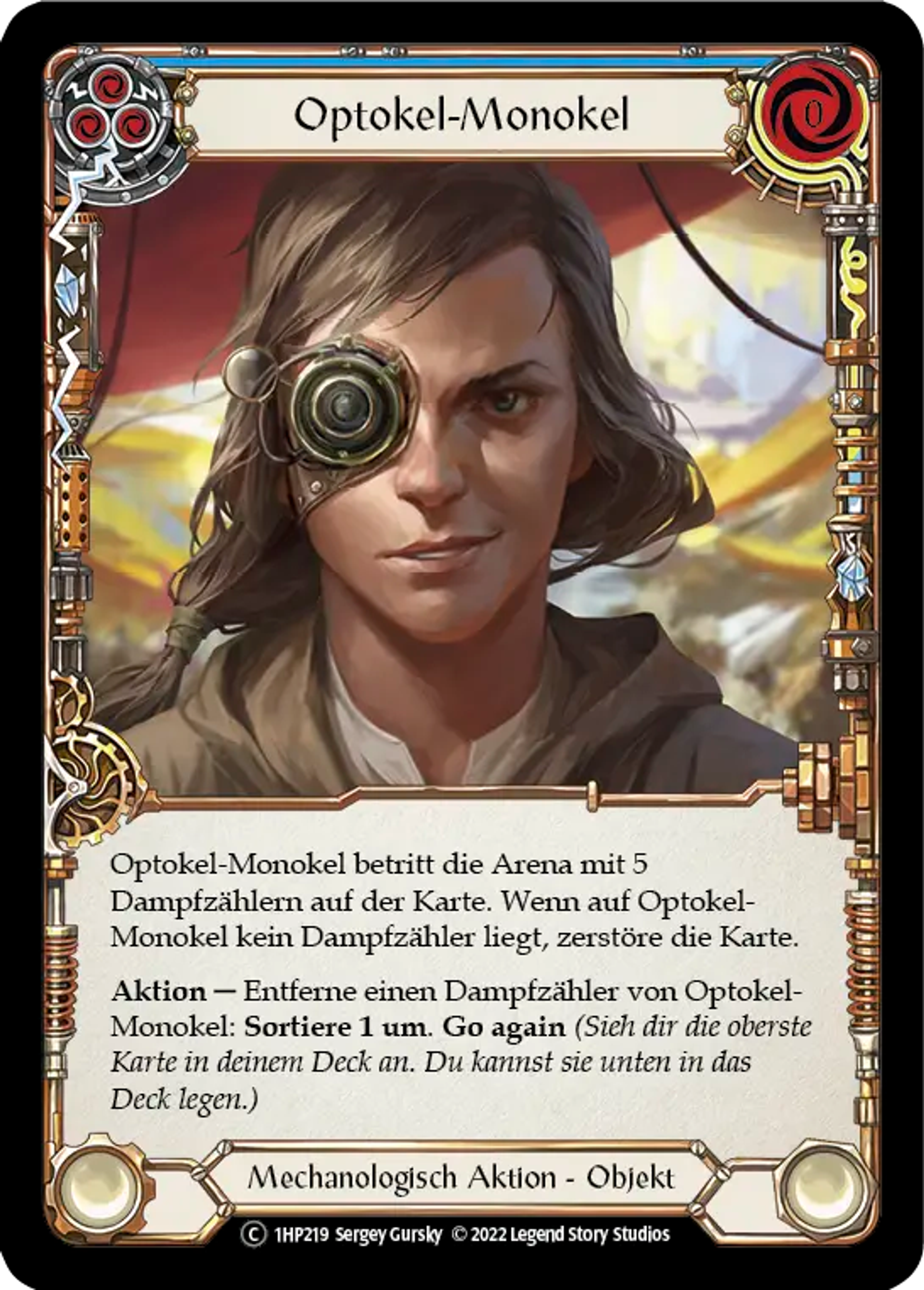 Monocle Opteclo — History Pack 1 - Black Label — Flesh and Blood