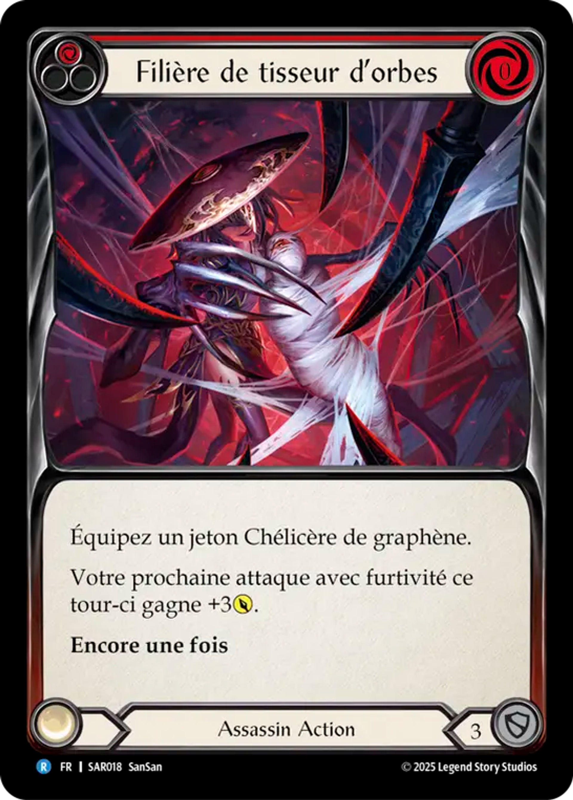 Filière de tisseur d’orbes — Silver Age Chapter 2 - Arakni, Web of Deceit — Flesh and Blood