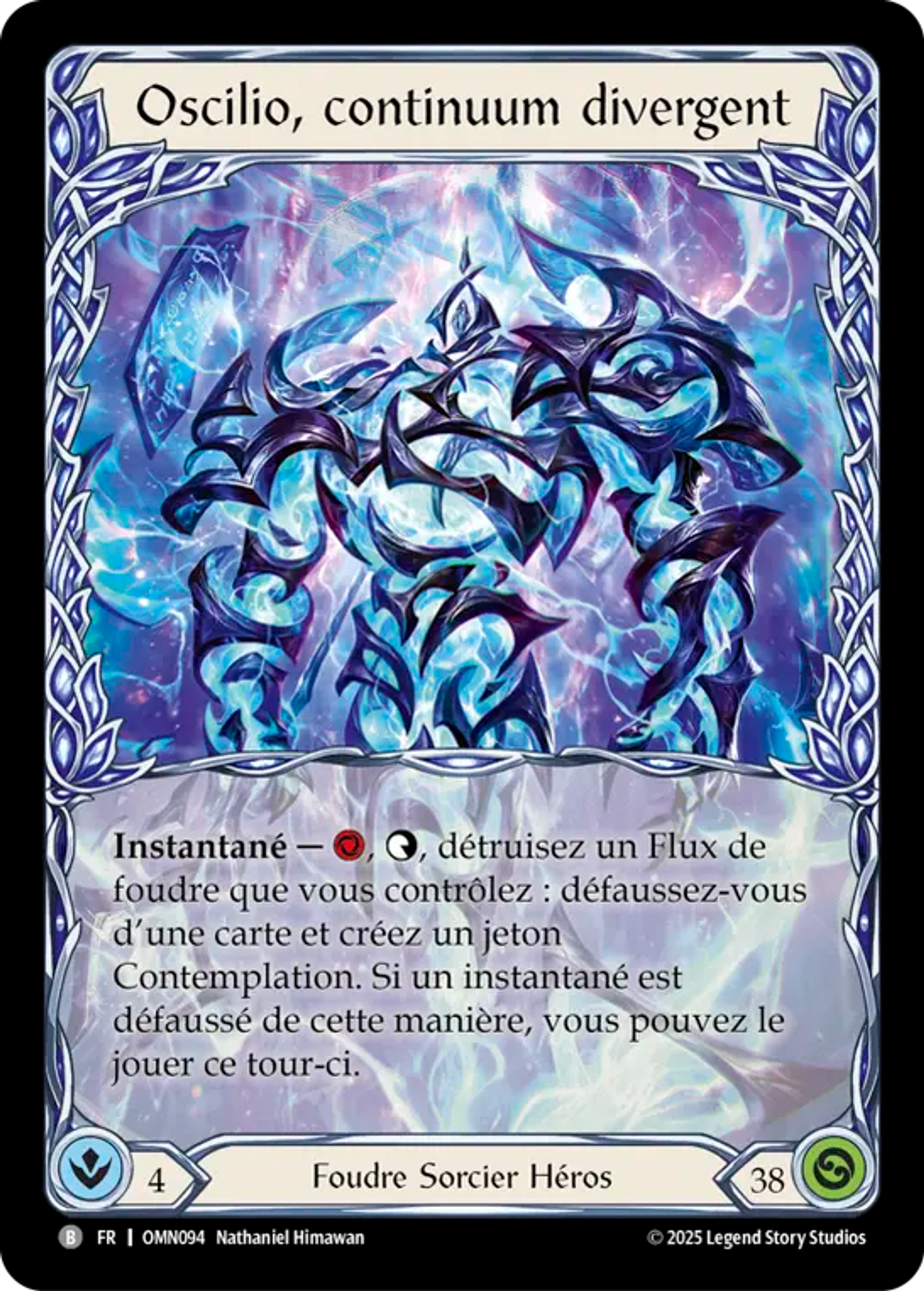 Oscilio, continuum divergent — Omens of the Third Age — Flesh and Blood
