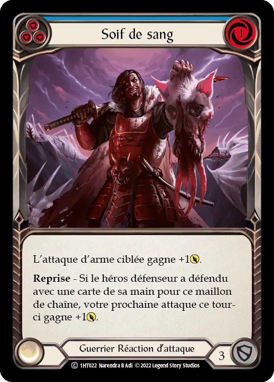Soif de sang — Dorinthea - Blitz Deck — Flesh and Blood