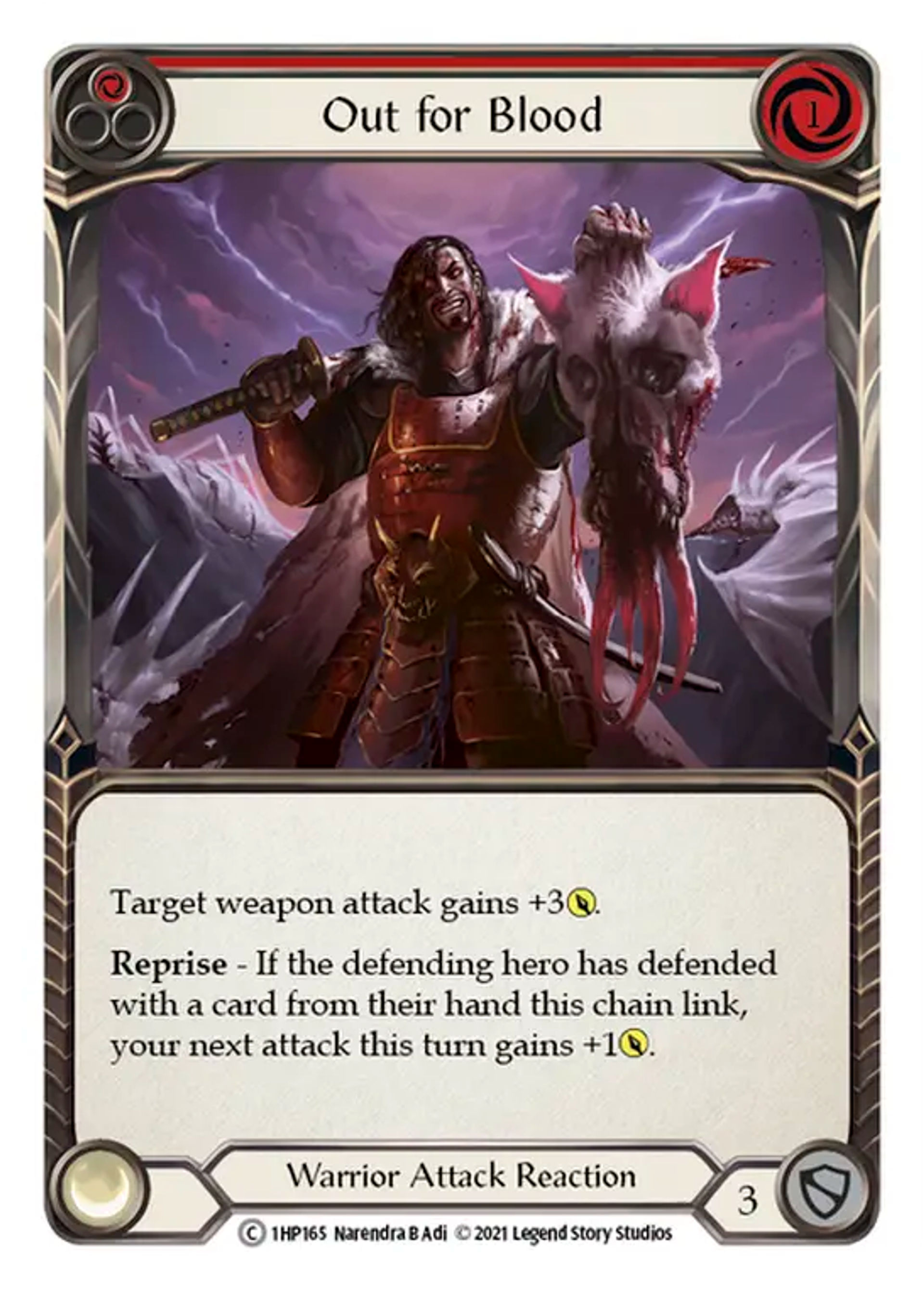 Out for Blood (Red) — History Pack 1 — Flesh and Blood