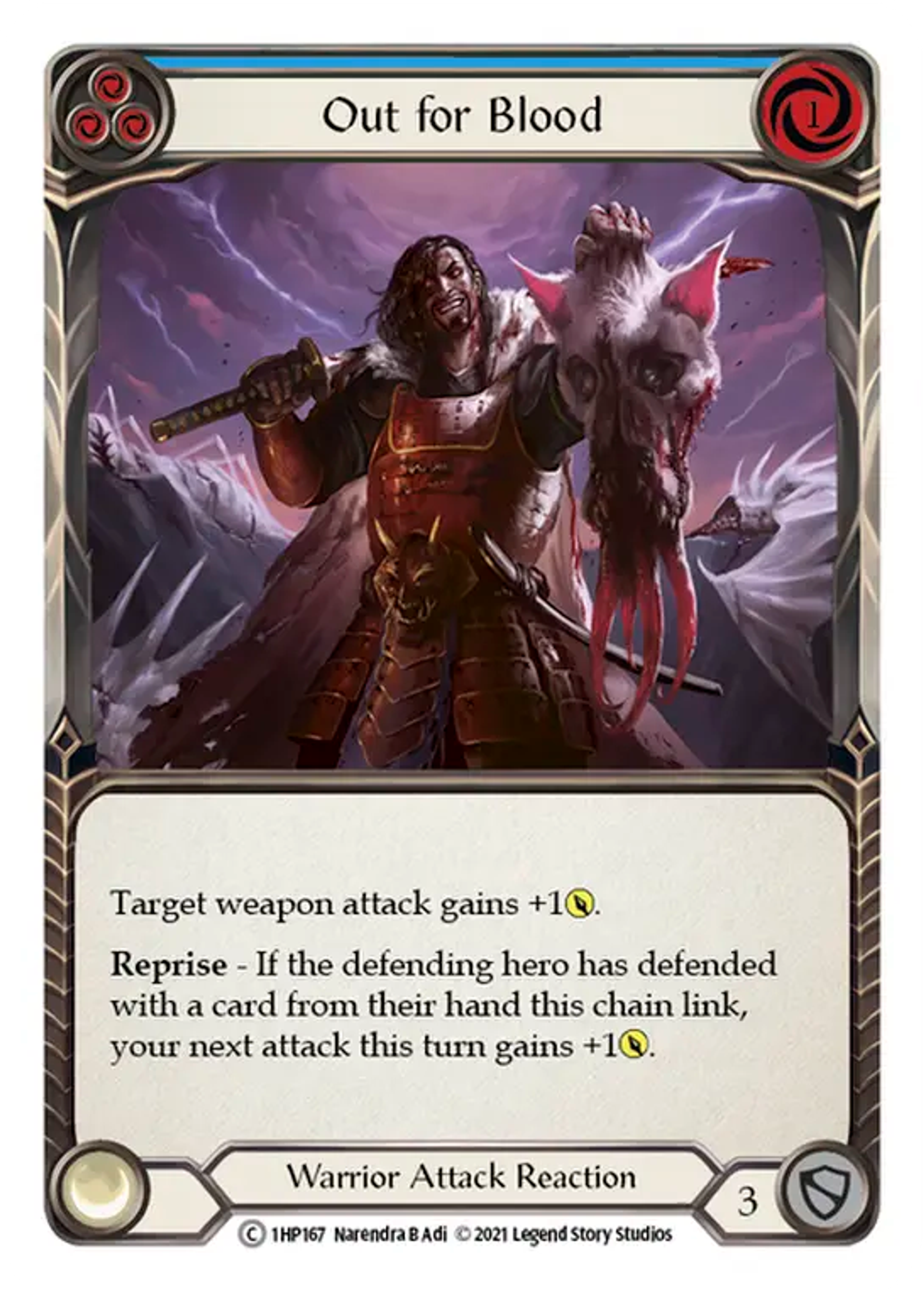 Out for Blood (Blue) — History Pack 1 — Flesh and Blood