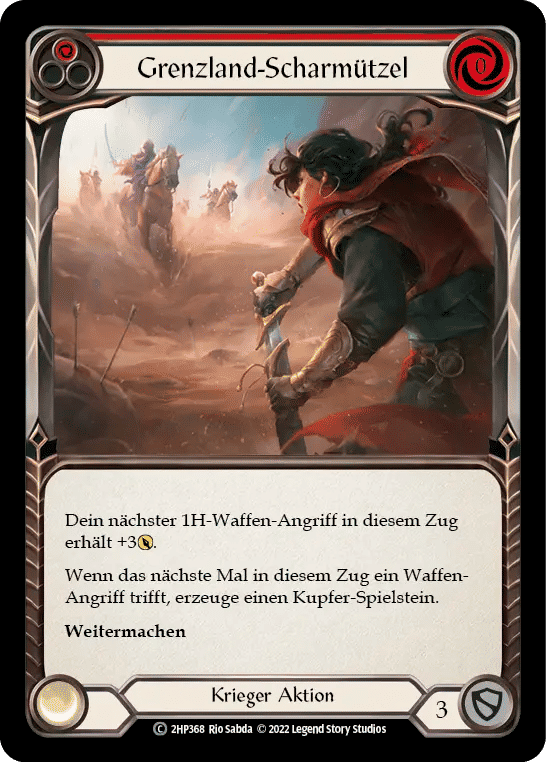 Outland Skirmish (Red) — History Pack 2 - Black Label — Flesh and Blood