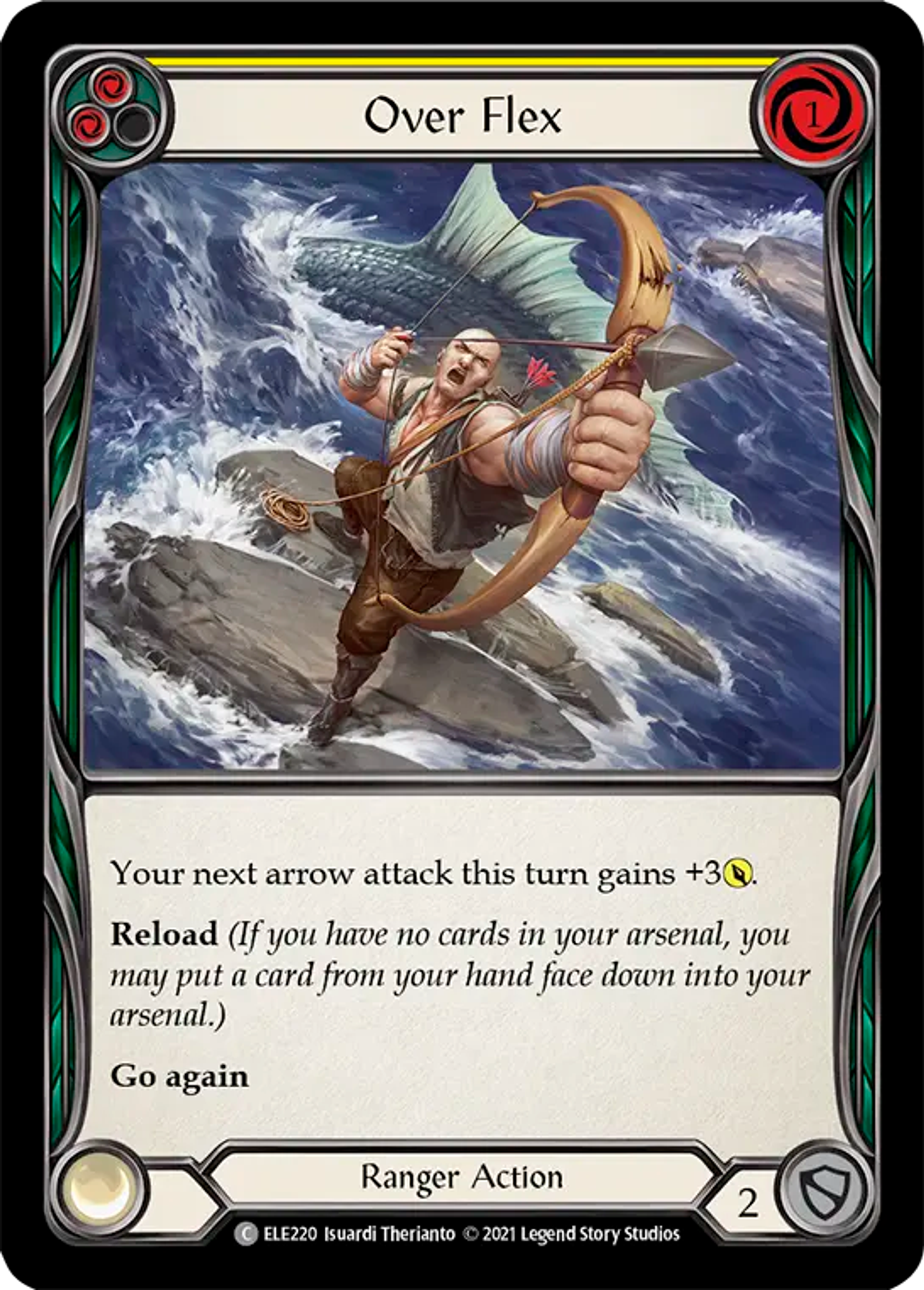 Over Flex (Yellow) — Tales of Aria — Flesh and Blood