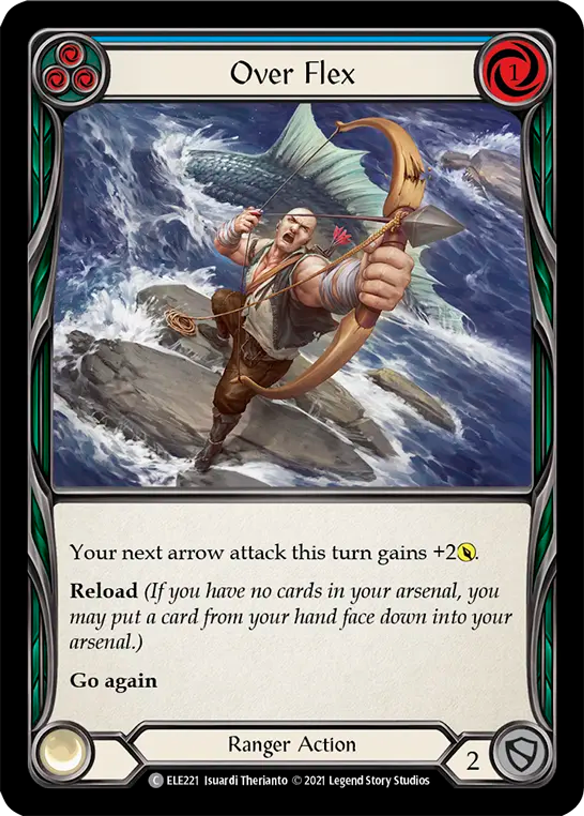 Over Flex (Blue) — Tales of Aria — Flesh and Blood