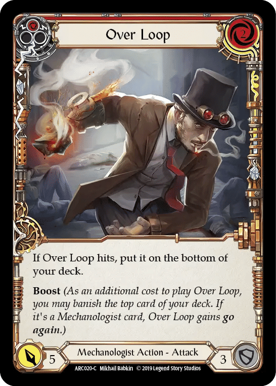 Over Loop (Red) — Arcane Rising — Flesh and Blood