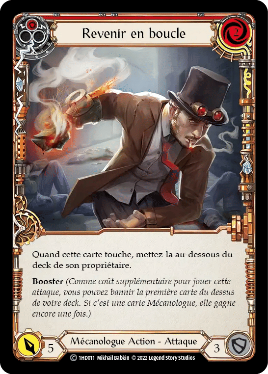 Revenir en boucle — Dash - Blitz Deck — Flesh and Blood