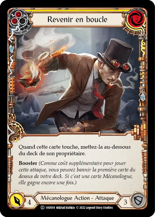 Revenir en boucle — Dash - Blitz Deck — Flesh and Blood