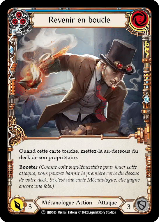 Revenir en boucle — Dash - Blitz Deck — Flesh and Blood