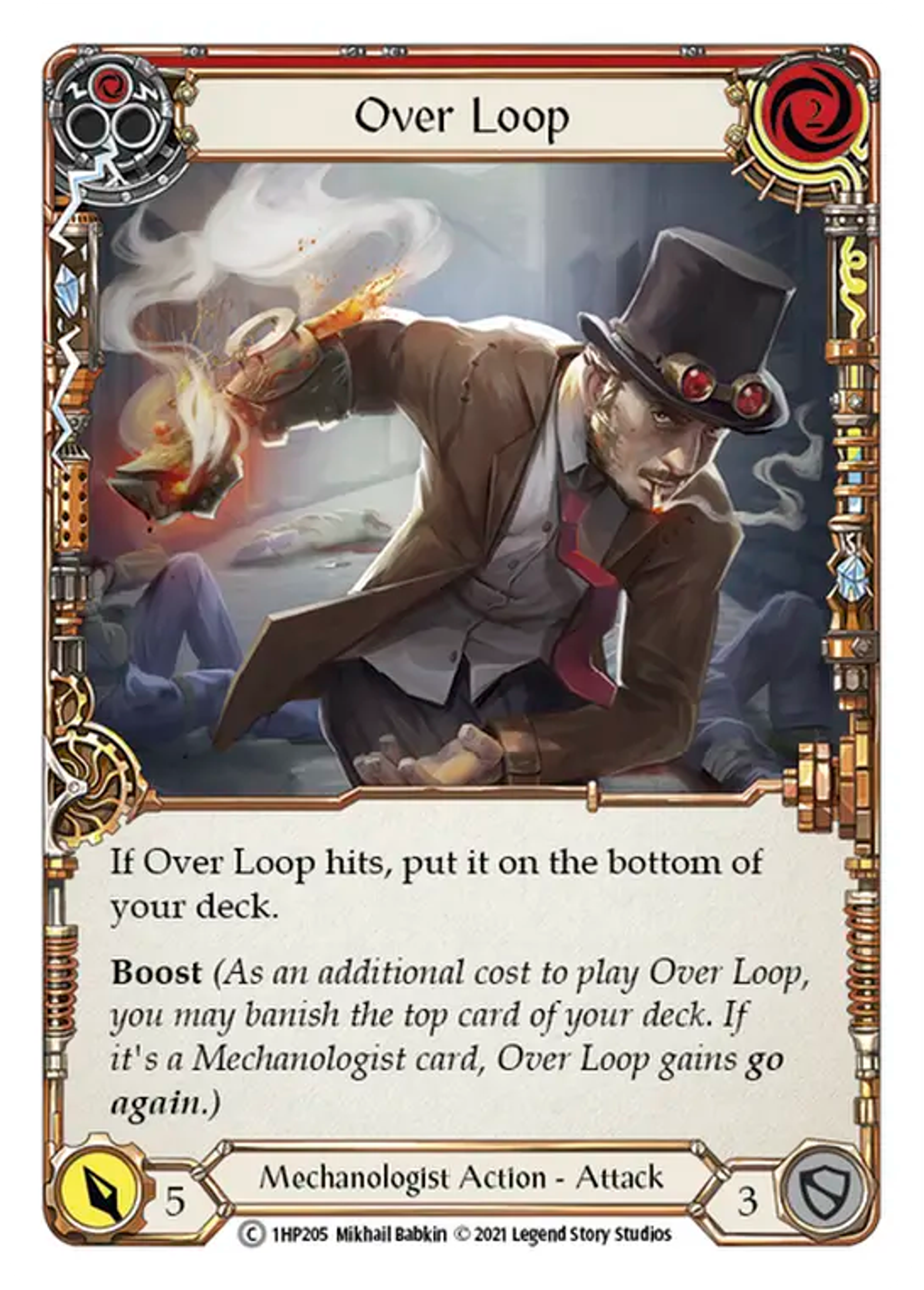 Over Loop (Red) — History Pack 1 — Flesh and Blood