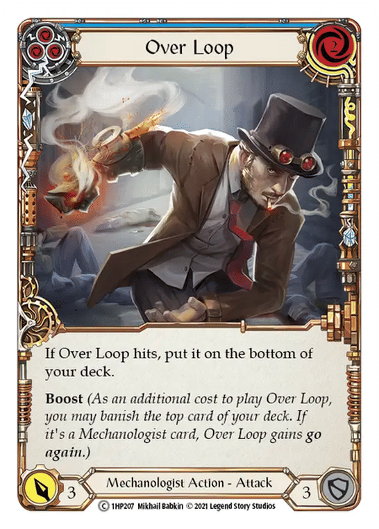 Over Loop (Blue) — History Pack 1 — Flesh and Blood