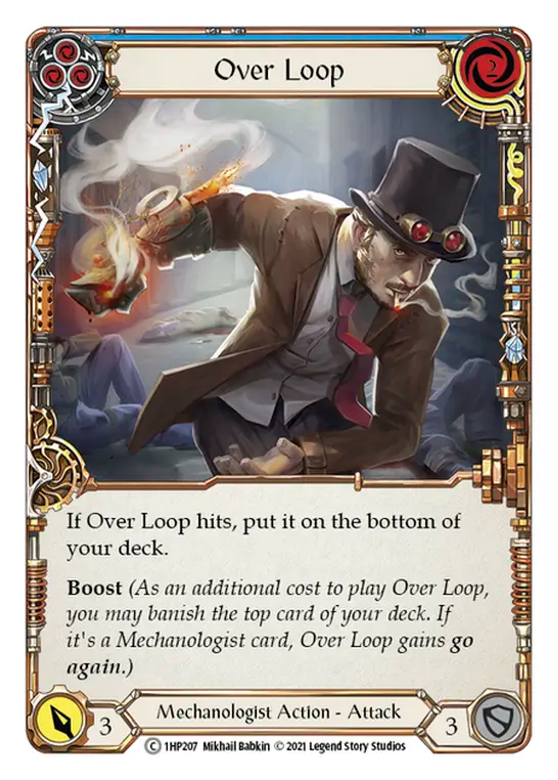 Over Loop (Blue) — History Pack 1 — Flesh and Blood