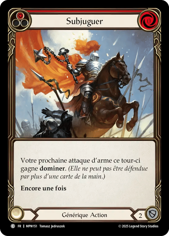 Subjuguer — Mastery Pack Warrior — Flesh and Blood