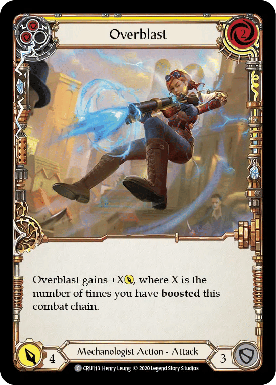 Overblast (Yellow) — Crucible of War — Flesh and Blood