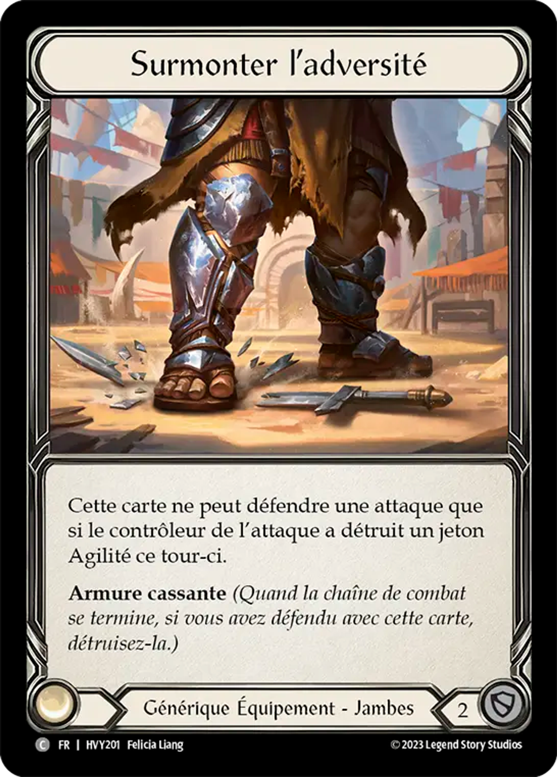 Surmonter l’adversité — Heavy Hitters — Flesh and Blood