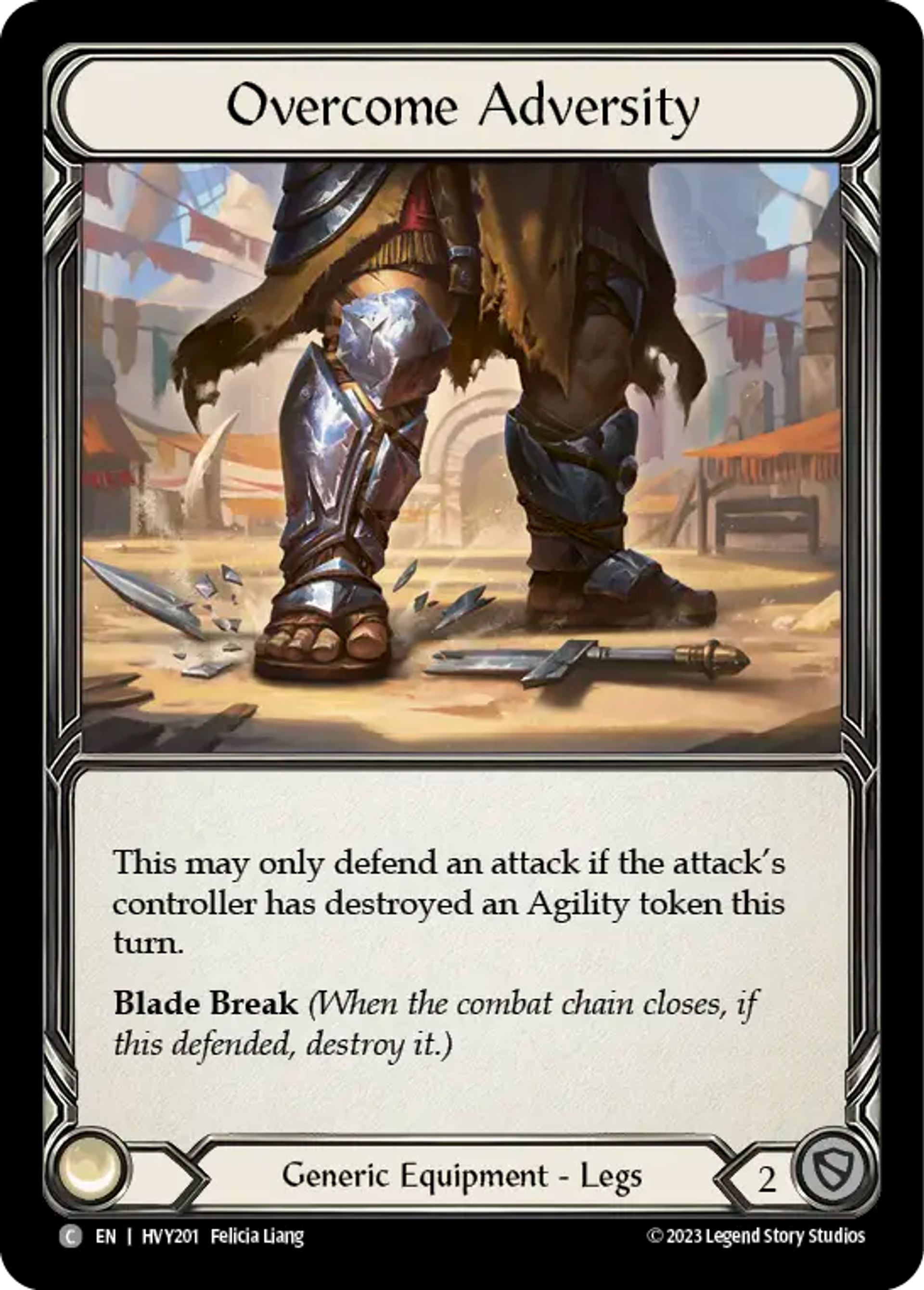 Surmonter l’adversité — Heavy Hitters — Flesh and Blood