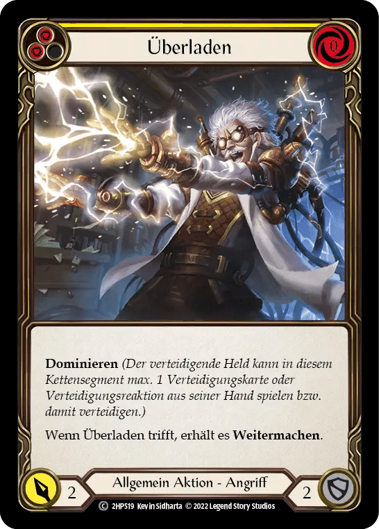 Overload (Yellow) — History Pack 2 - Black Label — Flesh and Blood