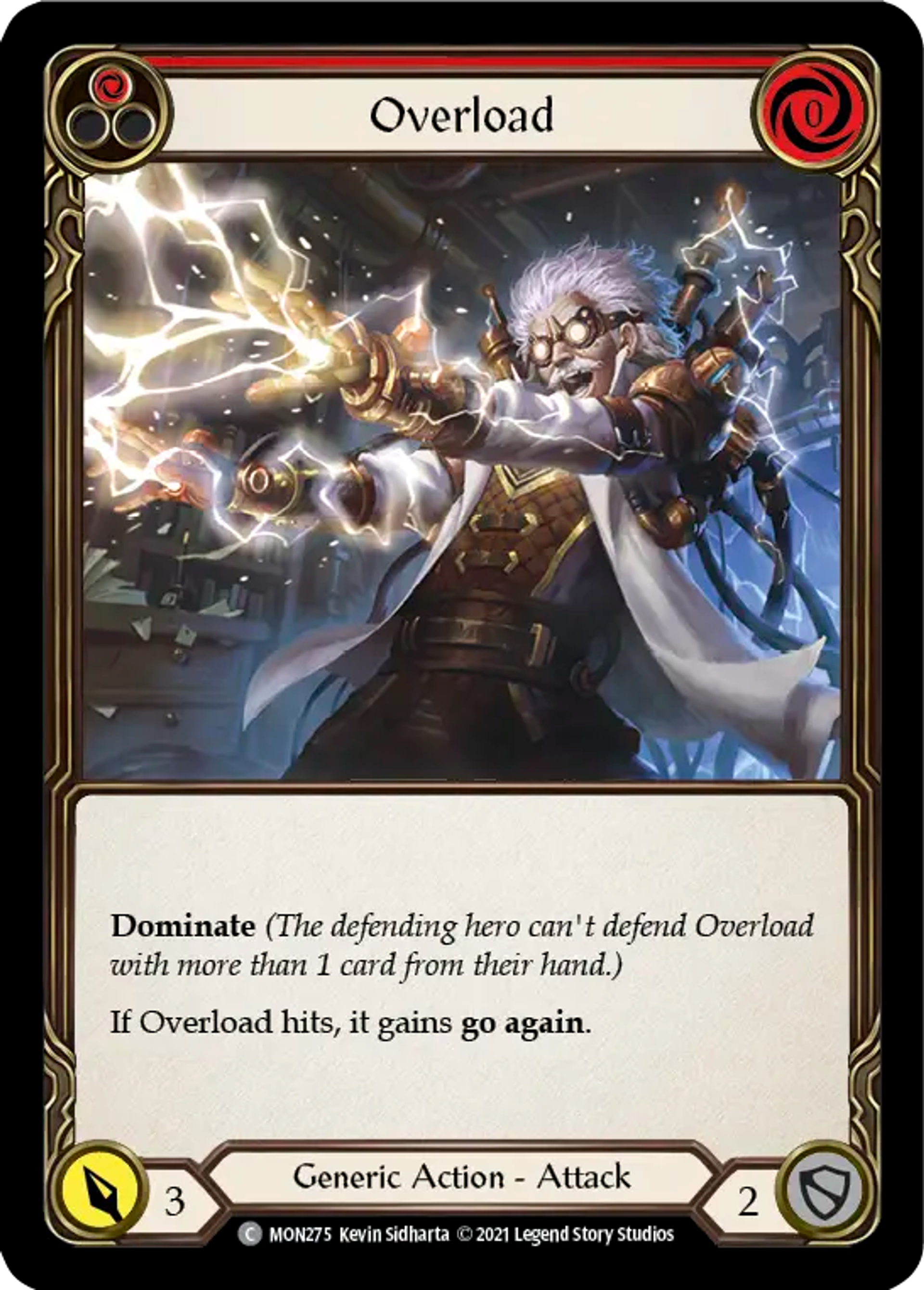 Overload (Red) — Monarch — Flesh and Blood