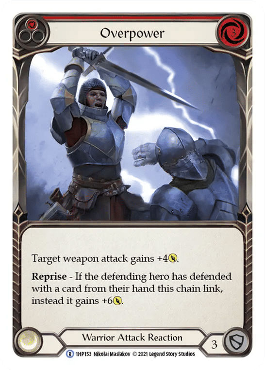 Overpower (Red) — History Pack 1 — Flesh and Blood
