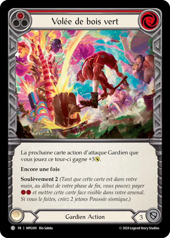Volée de bois vert — Mastery Pack Guardian — Flesh and Blood