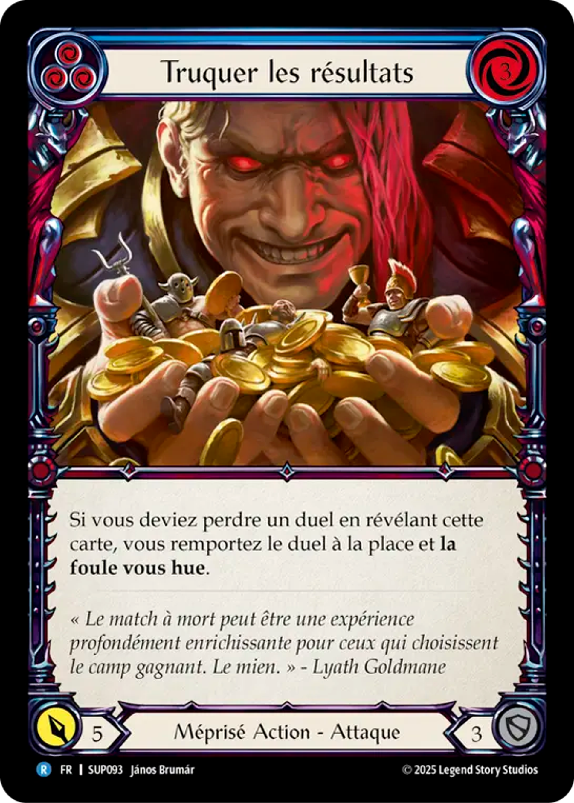 Truquer les résultats — Super Slam — Flesh and Blood